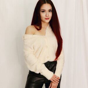 Soft White Cardigan
